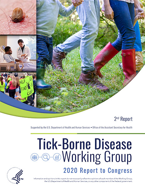 Cover of 2020 Tick Borne Disease Working Group 2nd Report