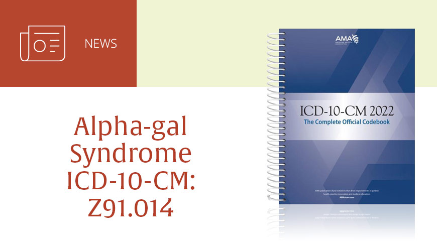 Cover of ICD-10-2022 The Complete Official Codebook with white sans-serif type in upper left on dark orange background with news icon